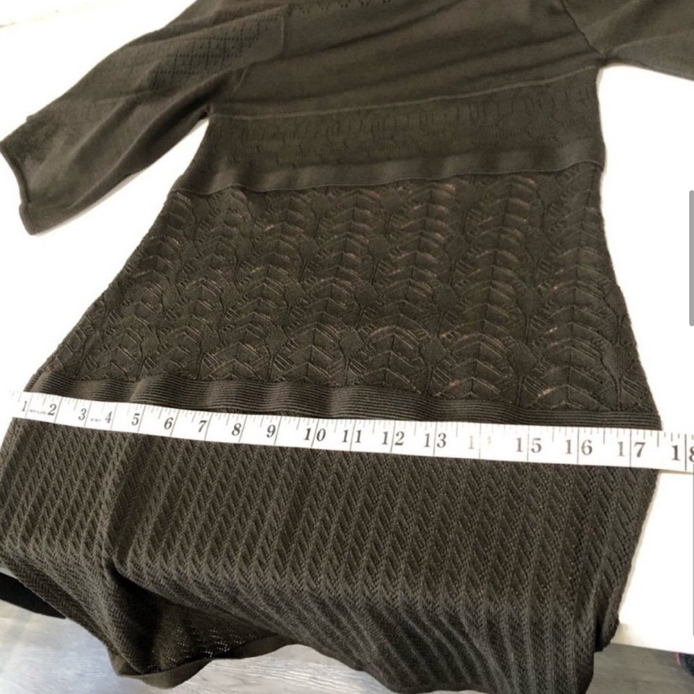 CATHERINE MALANDRINO knit kimono sleeve bodycon dress - Picture 11 of 16